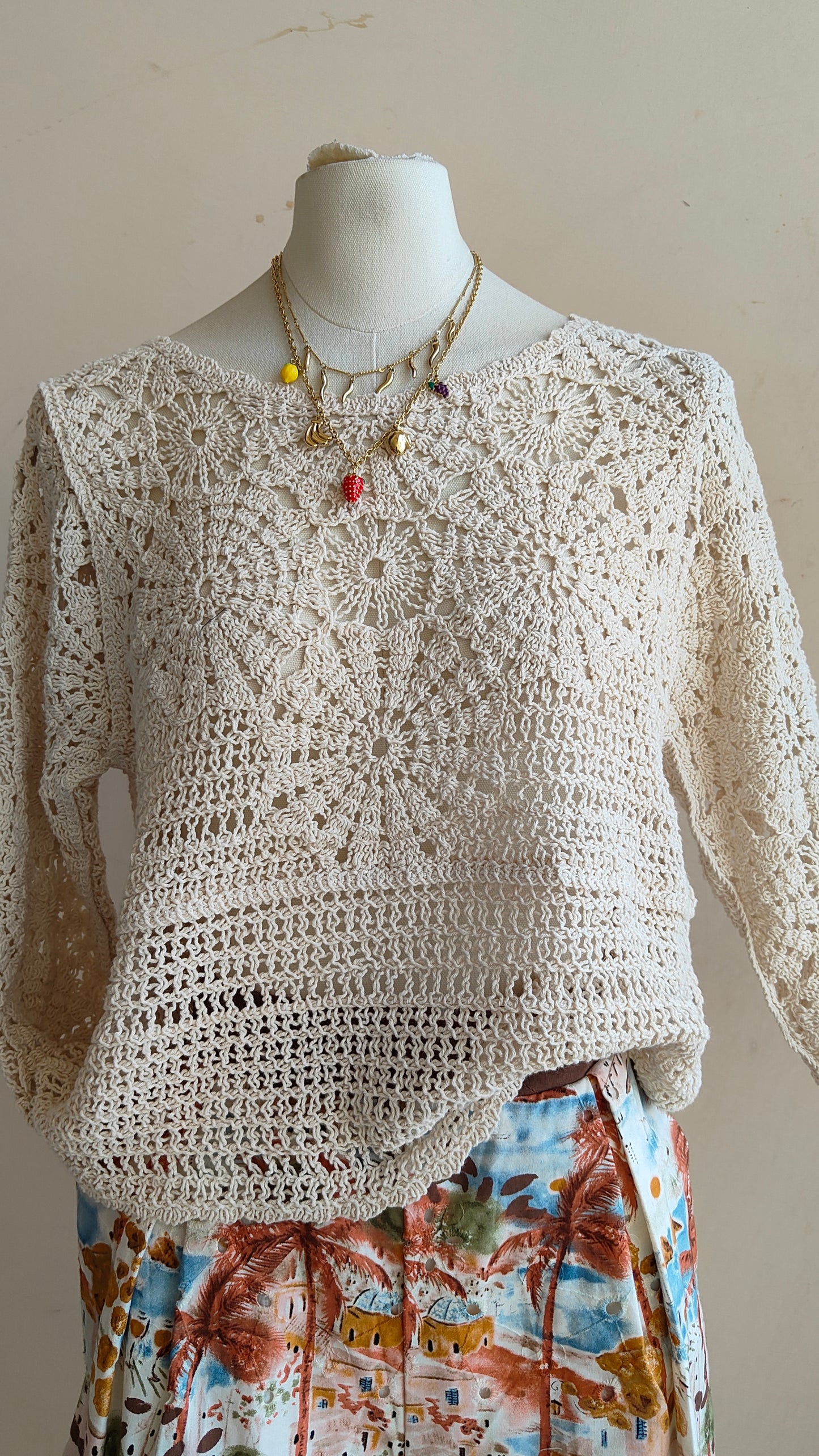 Maglia Crochet Solea
