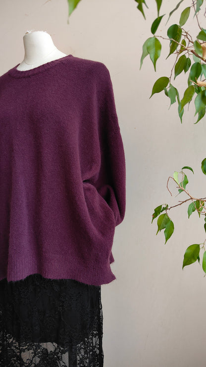 Pullover over spacco