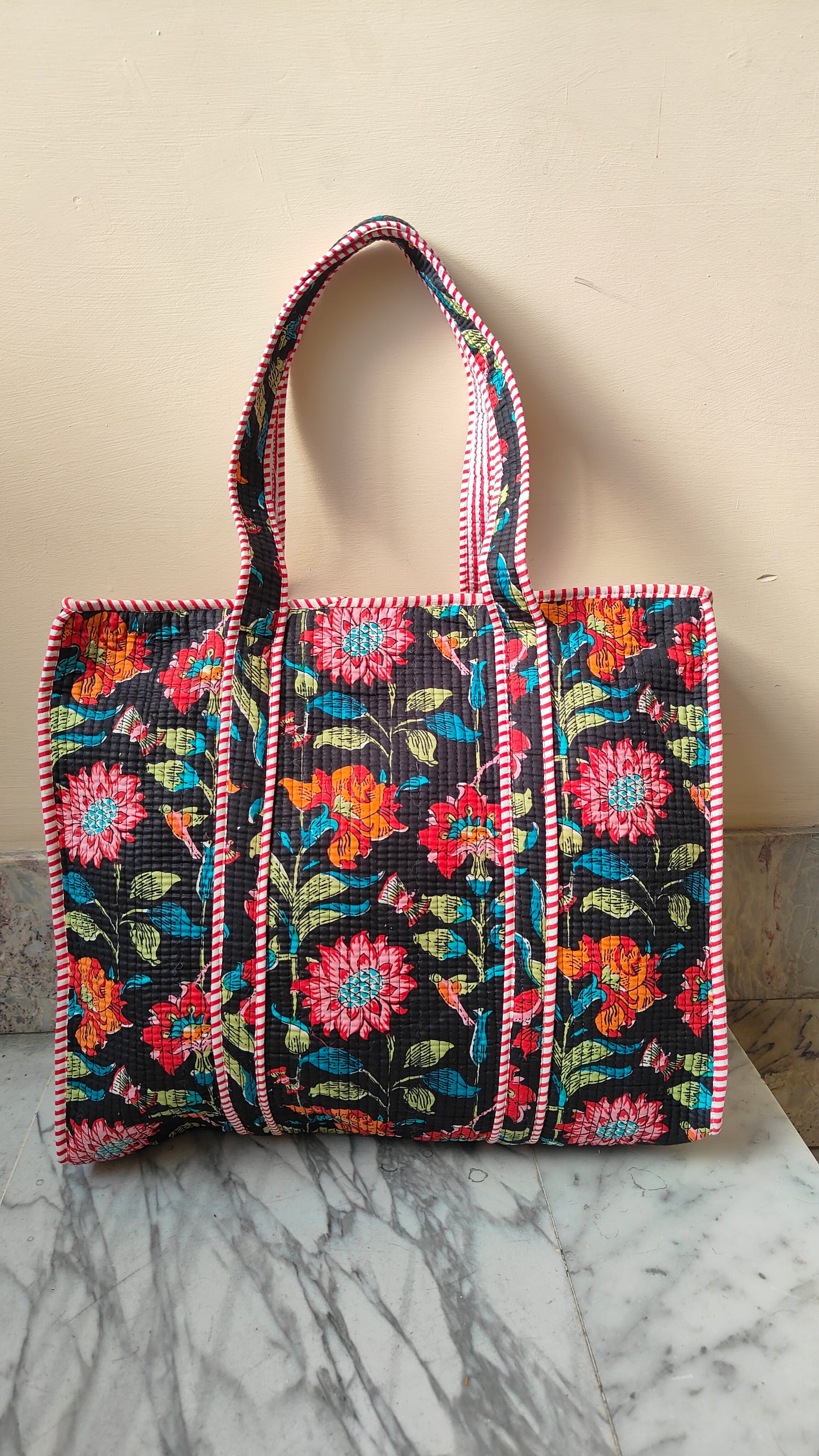 Borsa Trapuntata in Cotone – Maxi