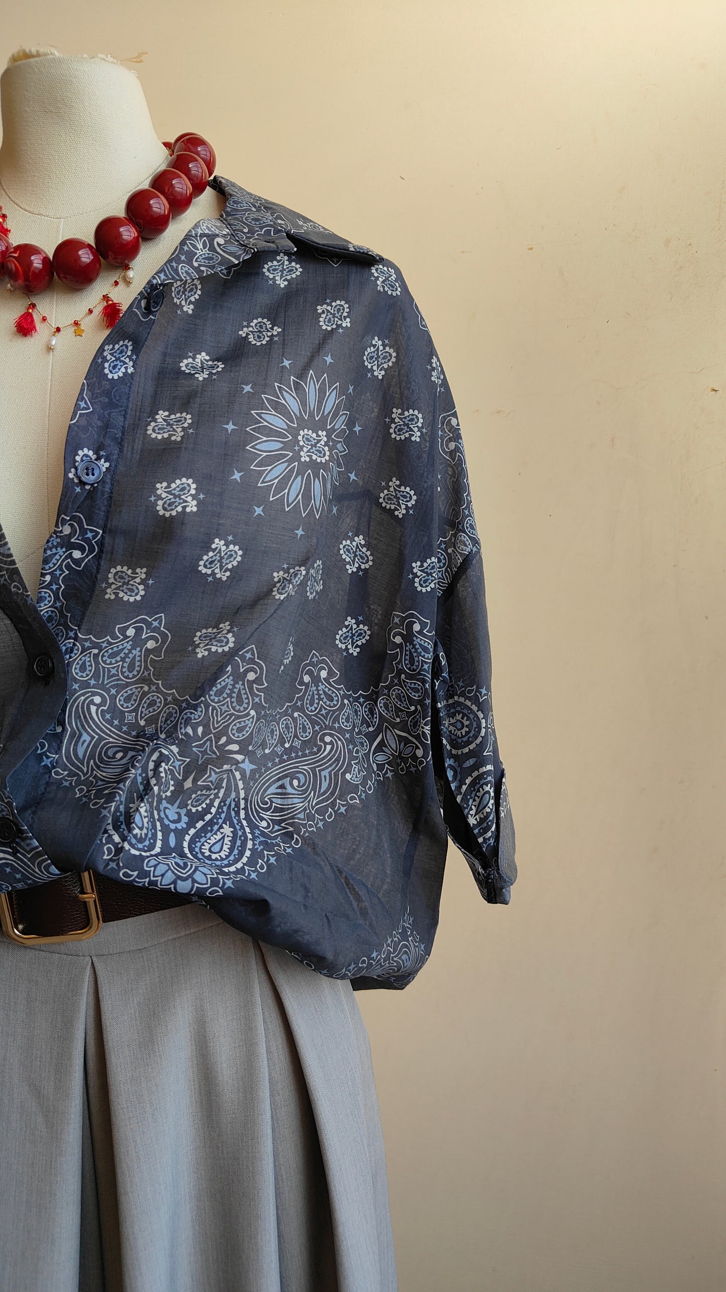 Camicia Bandana Chic