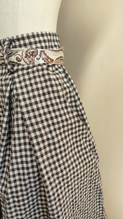 Gonna Pantalone Vichy Romance