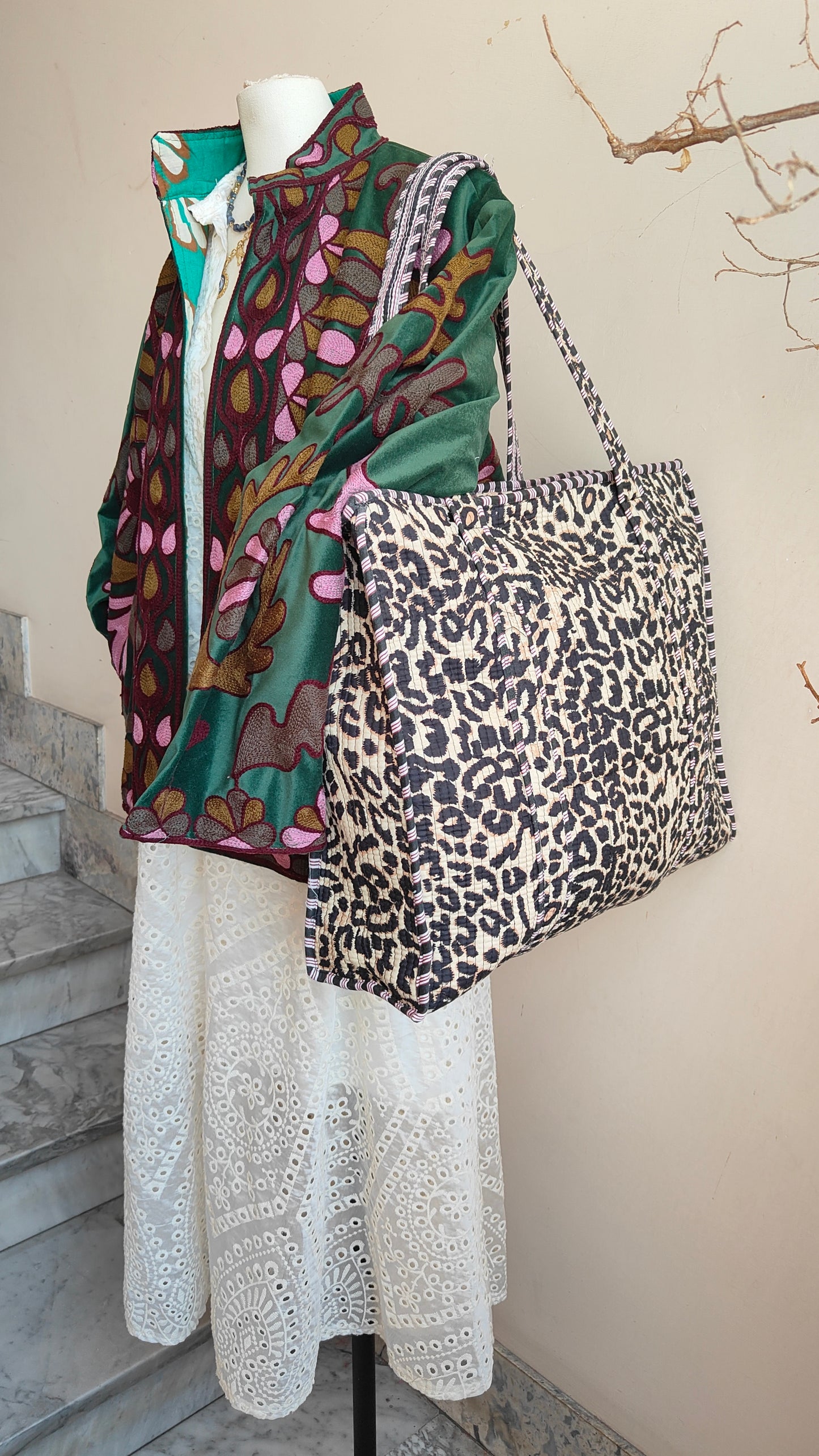 Borsa Trapuntata in Cotone – Maxi