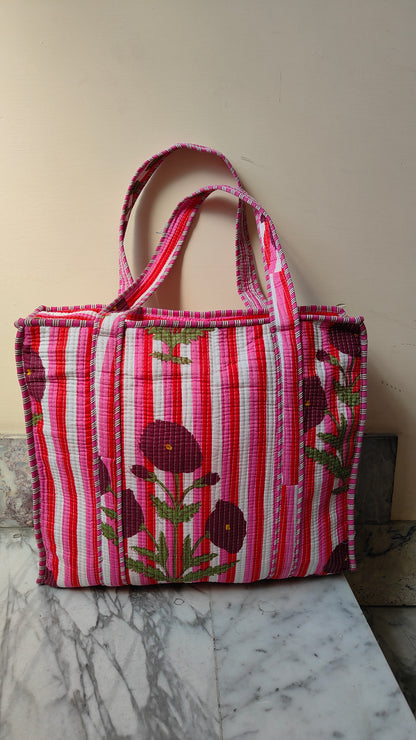 Borsa Trapuntata in Cotone – Maxi