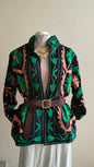 Giacca Boho con Tasche Laterali