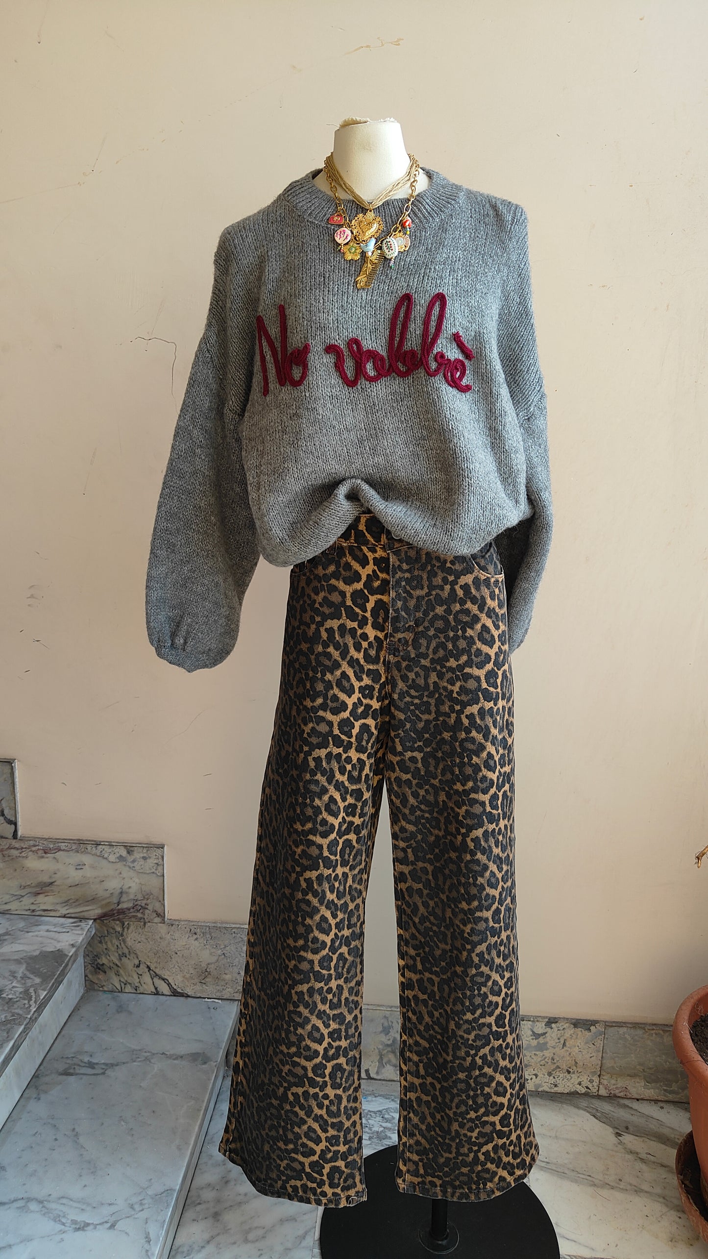 Jeans Leopard
