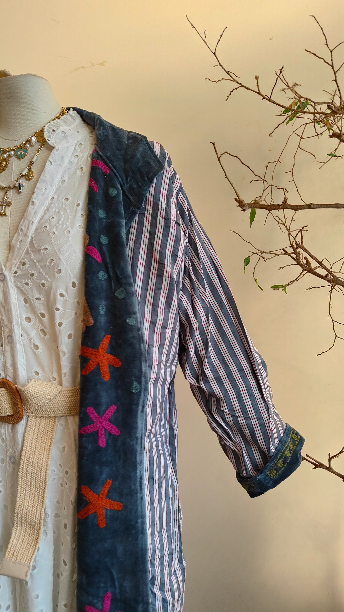 Giacca Boho lungo