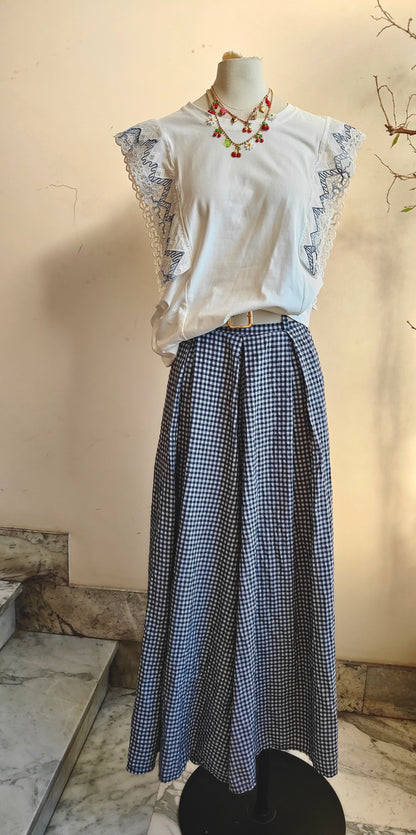 Gonna Pantalone Gingham