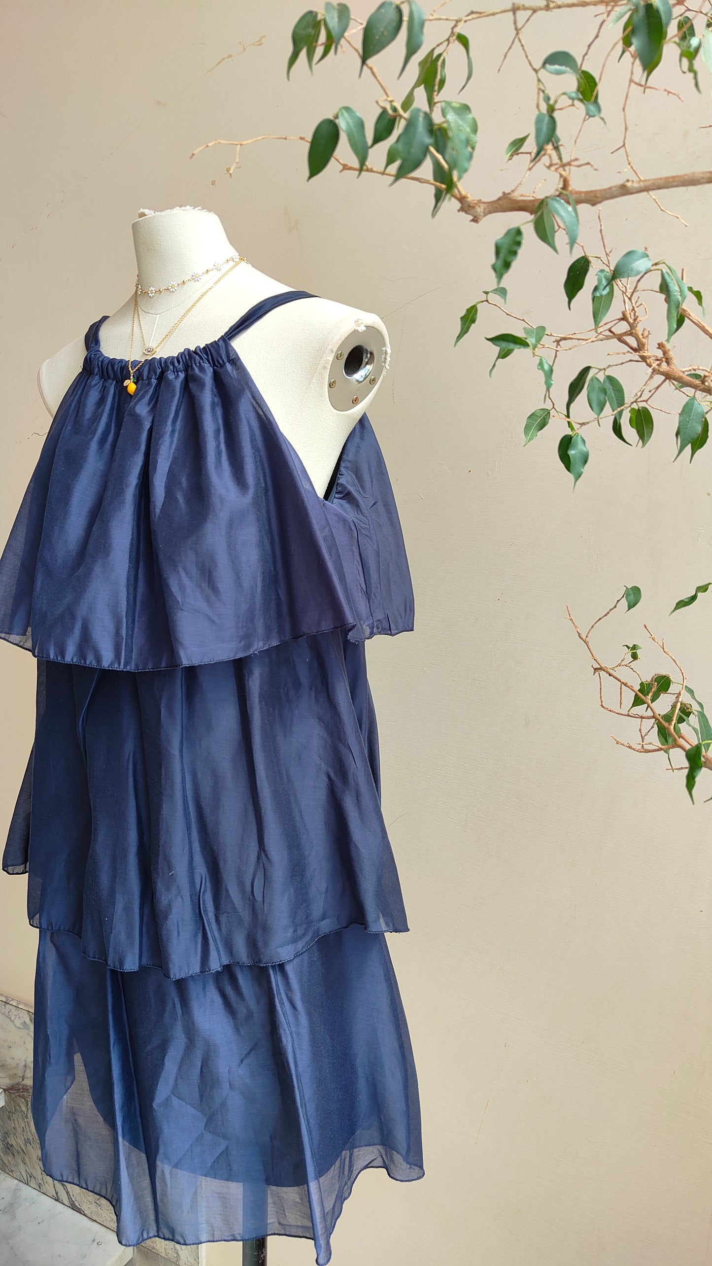 Abito Ondina Blu
