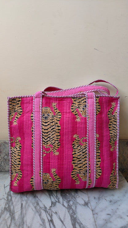 Borsa Trapuntata in Cotone – Maxi