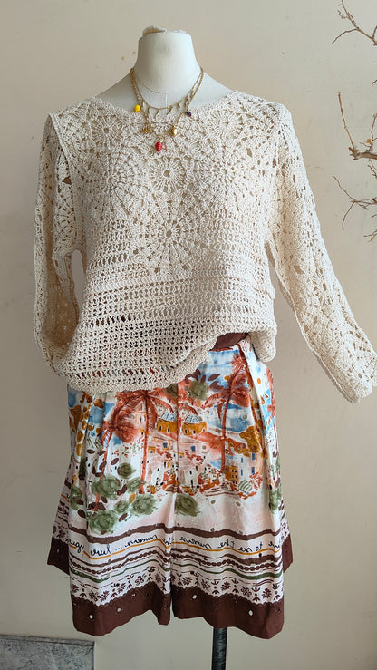 Maglia Crochet Solea