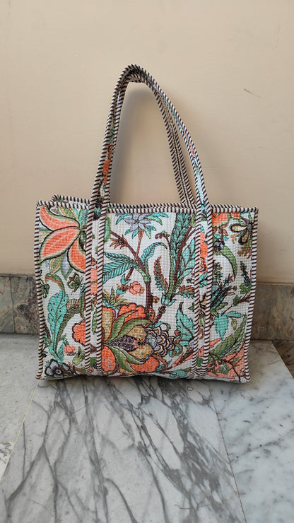 Borsa Trapuntata in Cotone – Maxi