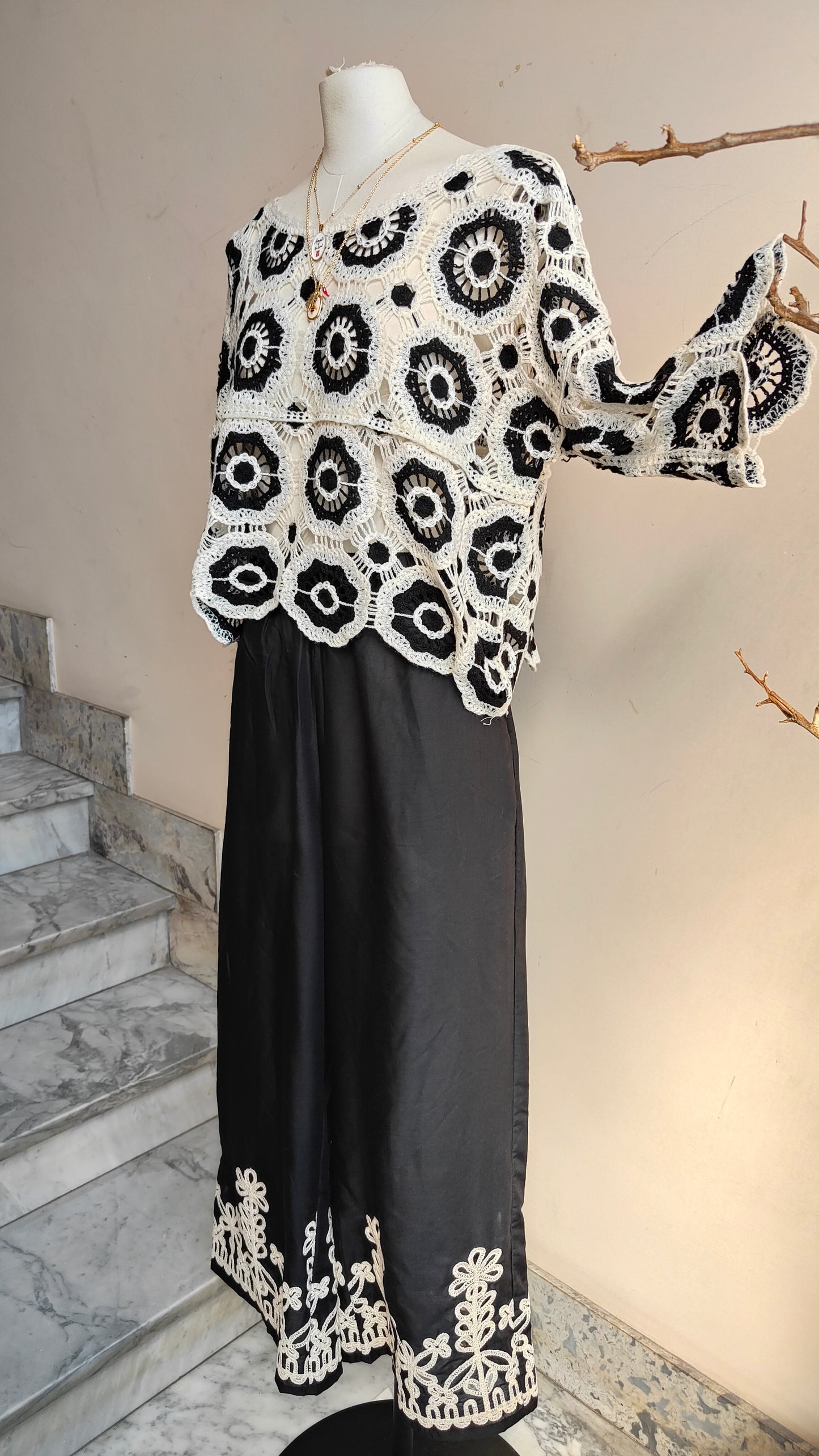 Maglia Crochet Eclipse