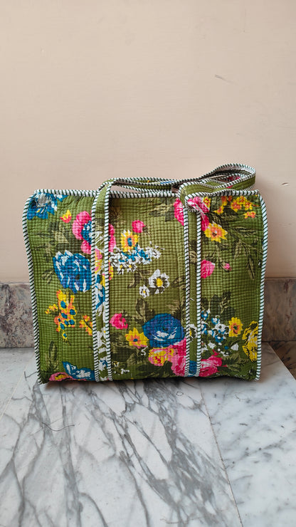 Borsa Trapuntata in Cotone – Maxi