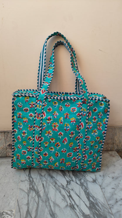 Borsa Trapuntata in Cotone – Maxi