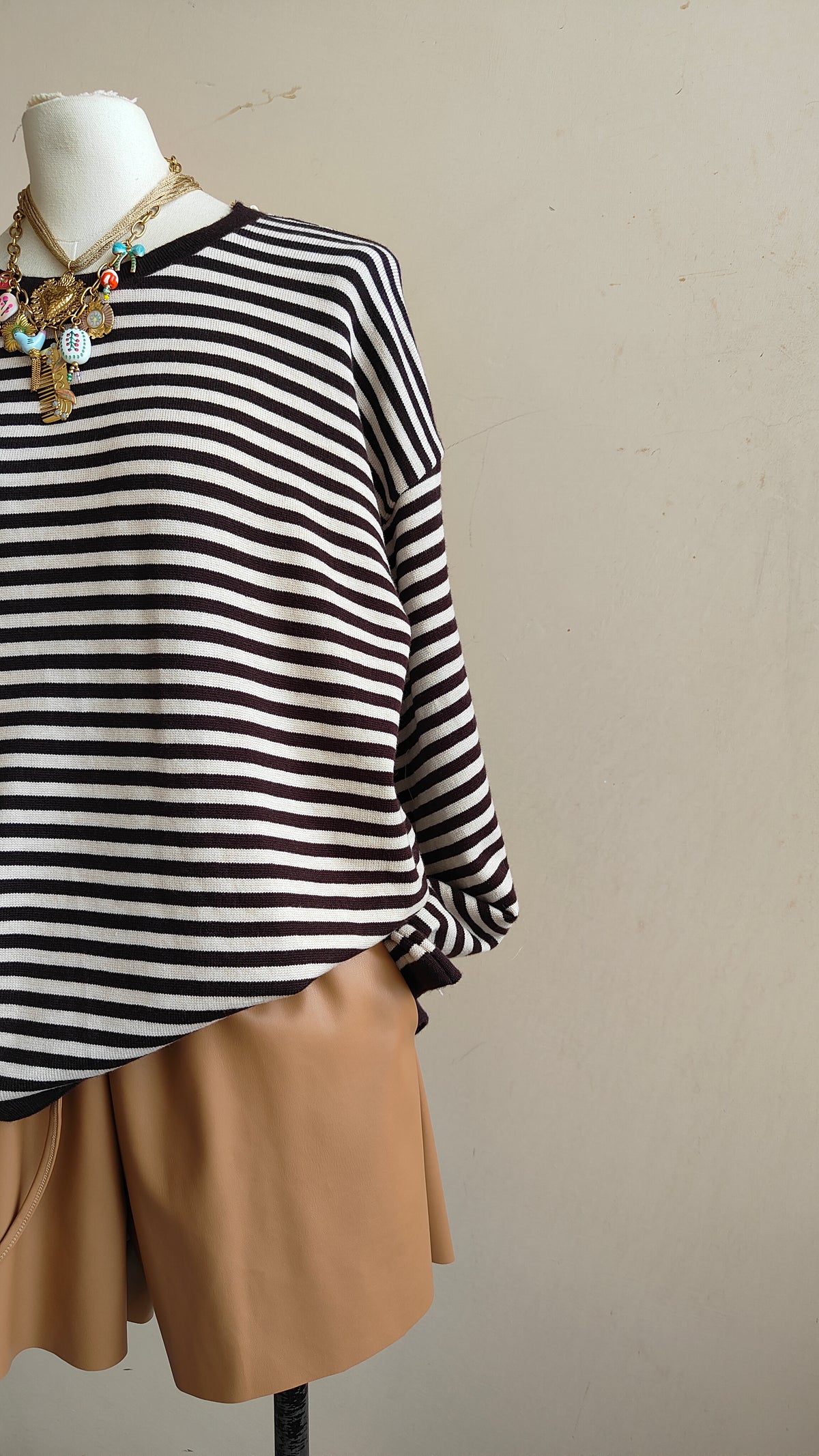 Maglia Over a Righe