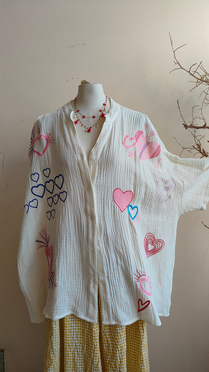 Camicia Cuori