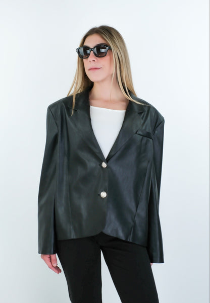 Blazer ecopelle