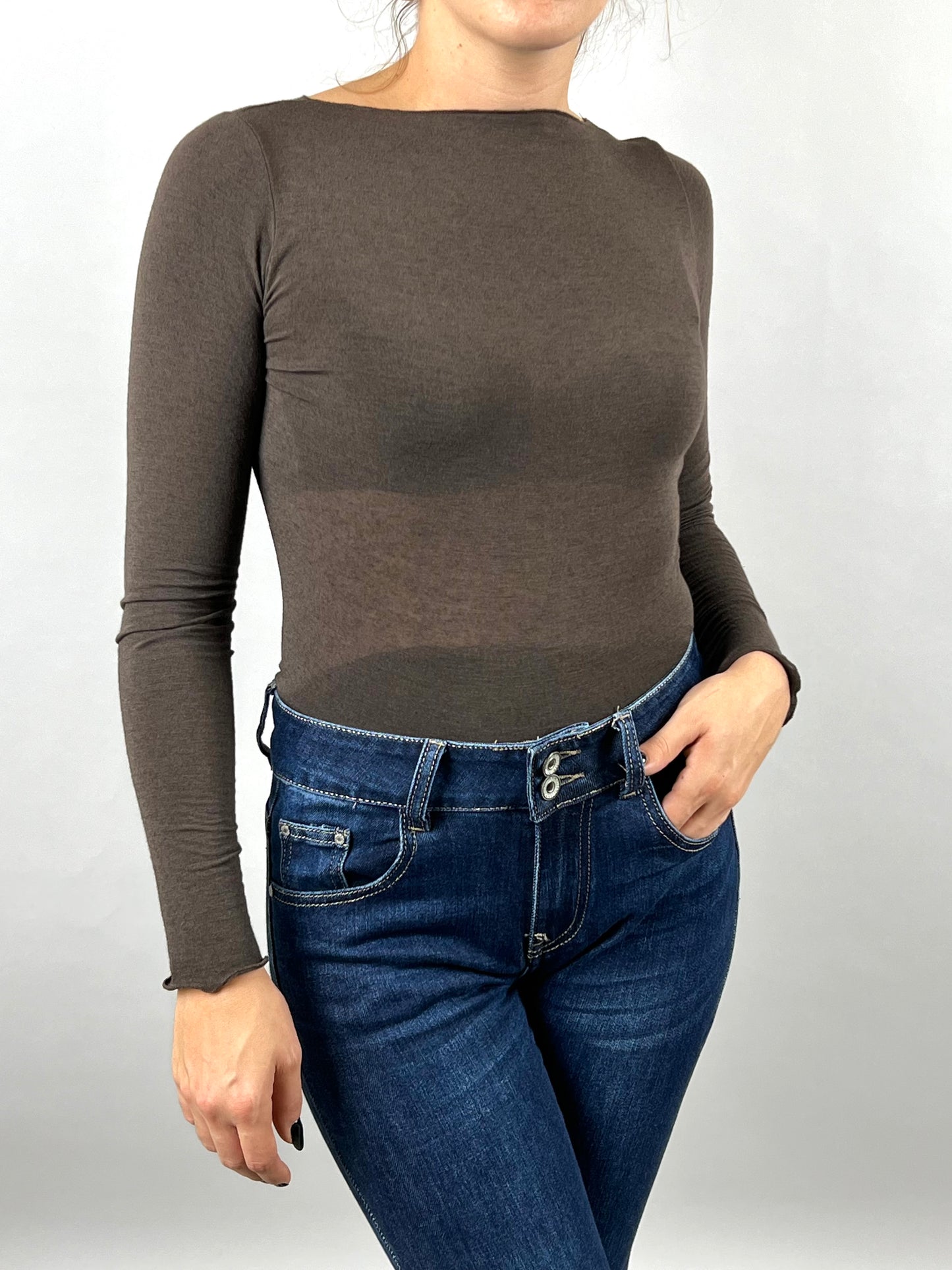 Maglia filo cashmere