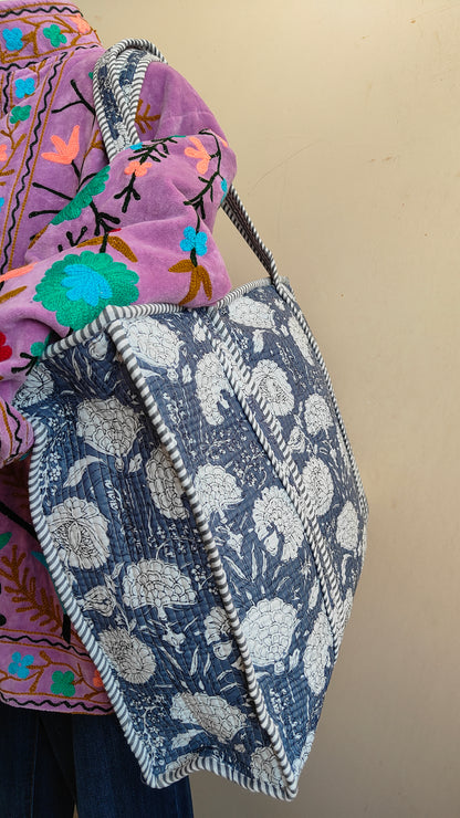 Borsa Trapuntata in Cotone – Maxi