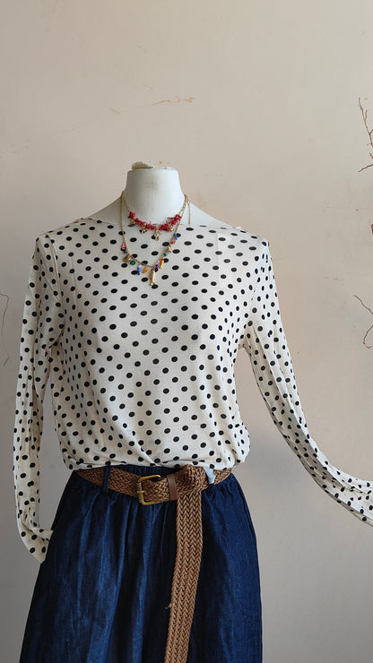 Maglia Pois Second Skin