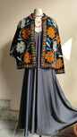 Giacca Boho con Tasche Laterali