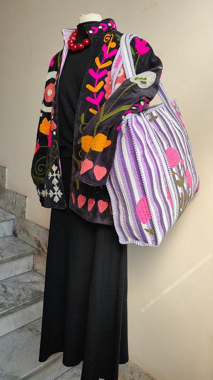 Borsa Trapuntata in Cotone – Maxi