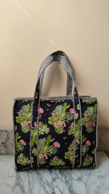Borsa Trapuntata in Cotone – Maxi
