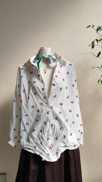 Camicia ciliegia
