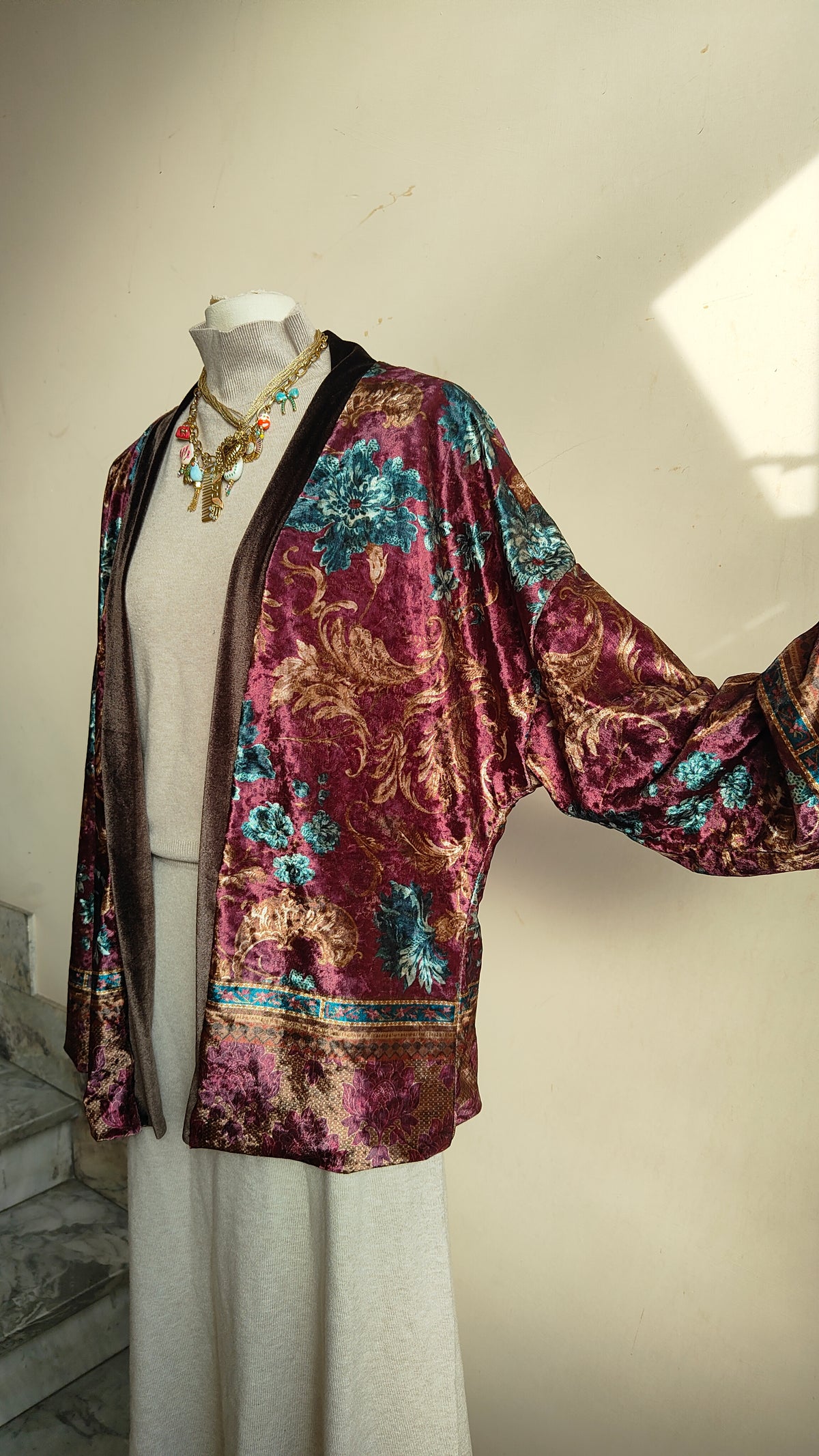 Kimono Velluto Bohème