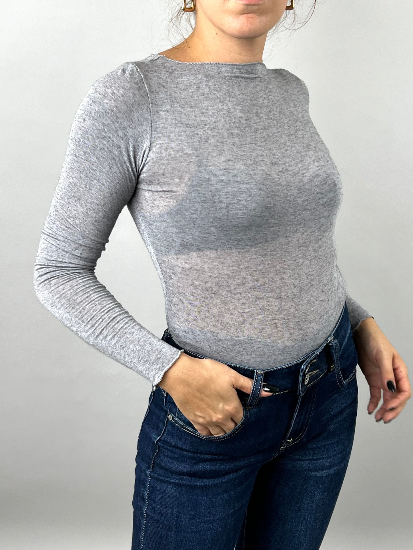 Maglia filo cashmere