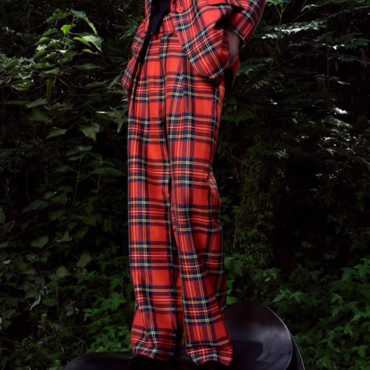 Pantaloni Tartan