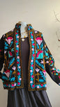 Giacca Boho con Tasche Laterali