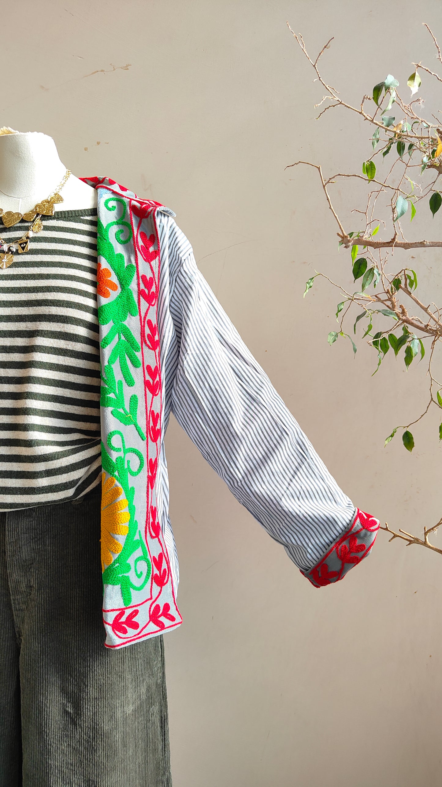 Giacca Boho Reversibile