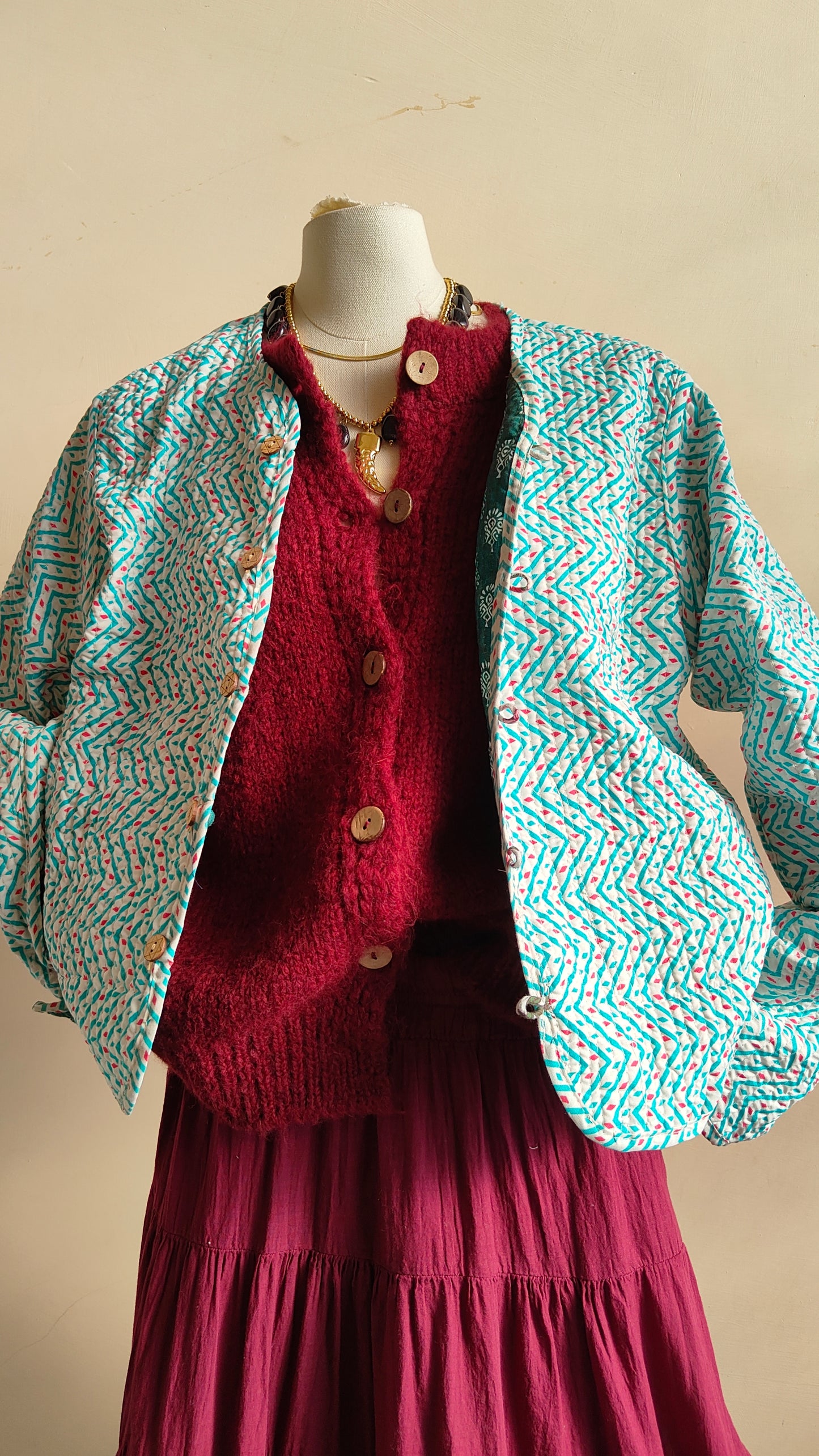 Giacca Funfair double-face