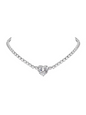 Collana tennis cuore