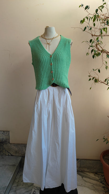 Gilet maglia grosso