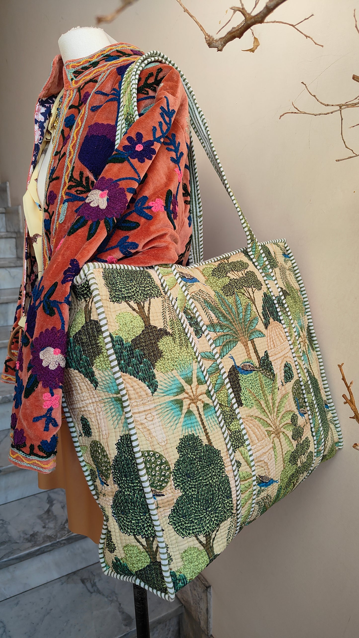 Borsa Trapuntata in Cotone – Maxi
