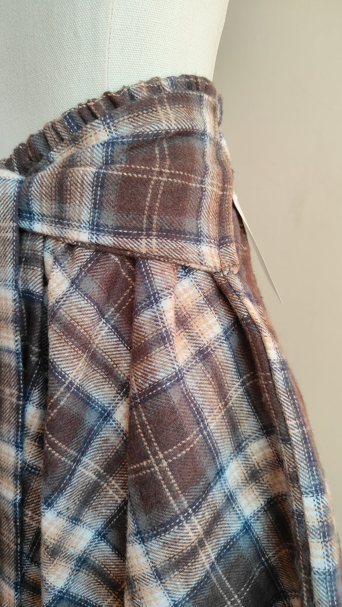 COMPLETO CHECK – CAMICIA & GONNA ASIMMETRICA