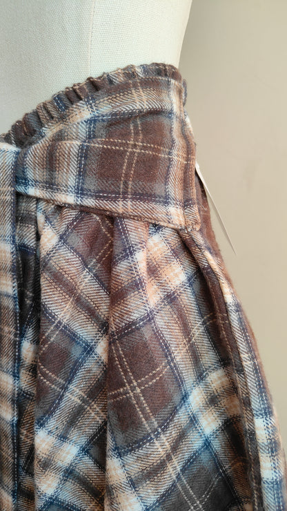 COMPLETO CHECK – CAMICIA & GONNA ASIMMETRICA
