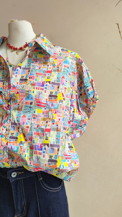 Camicia Città Dipinta