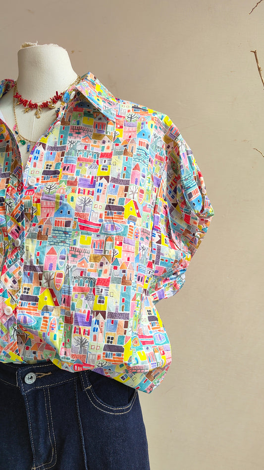 Camicia Città Dipinta