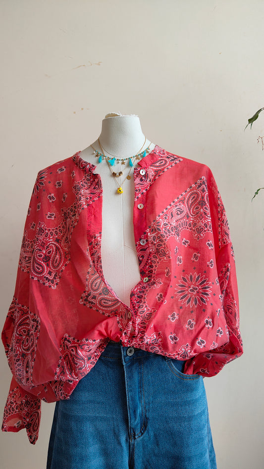 Camicia Bandana Chic