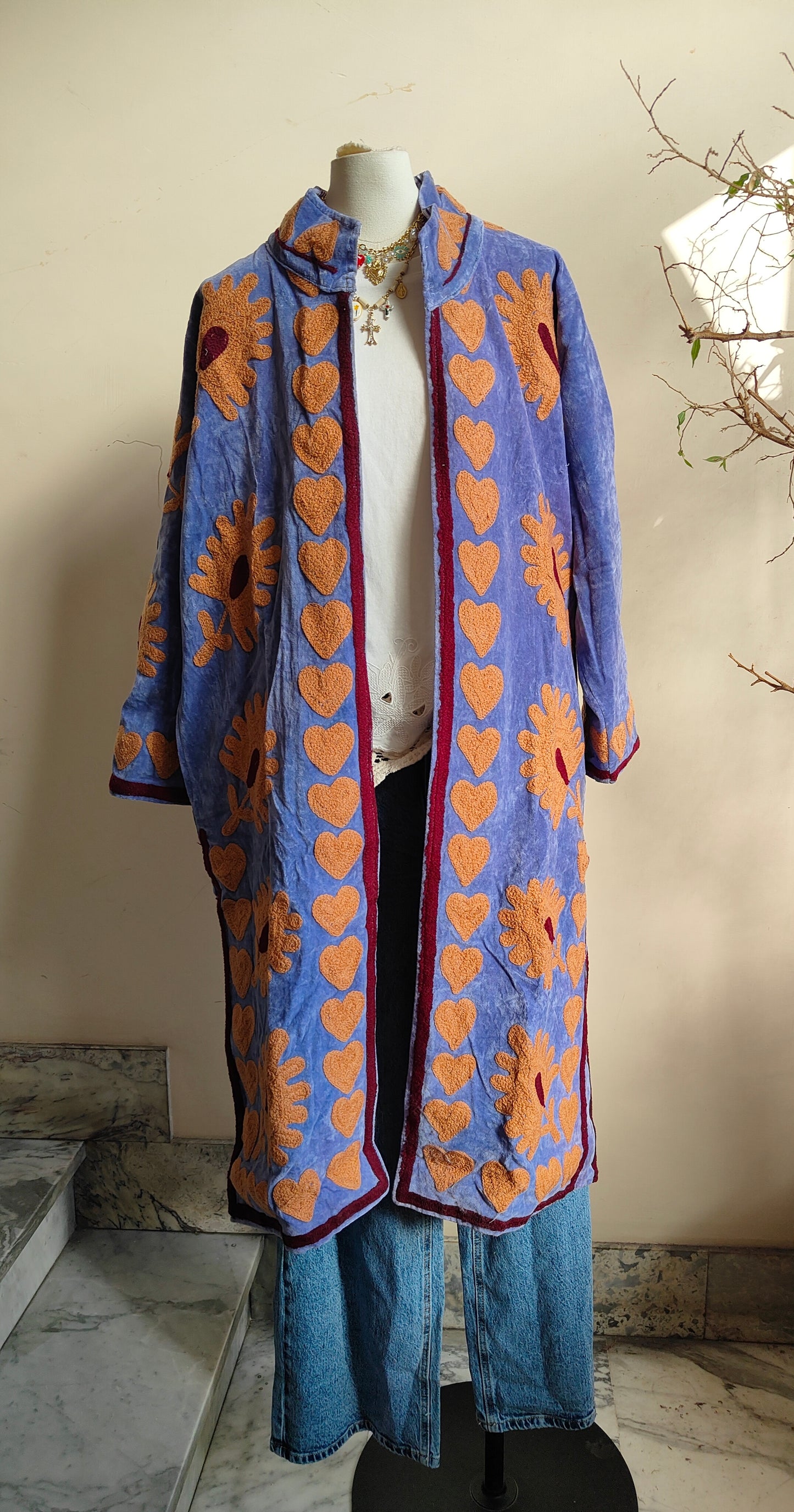 Giacca Boho lungo