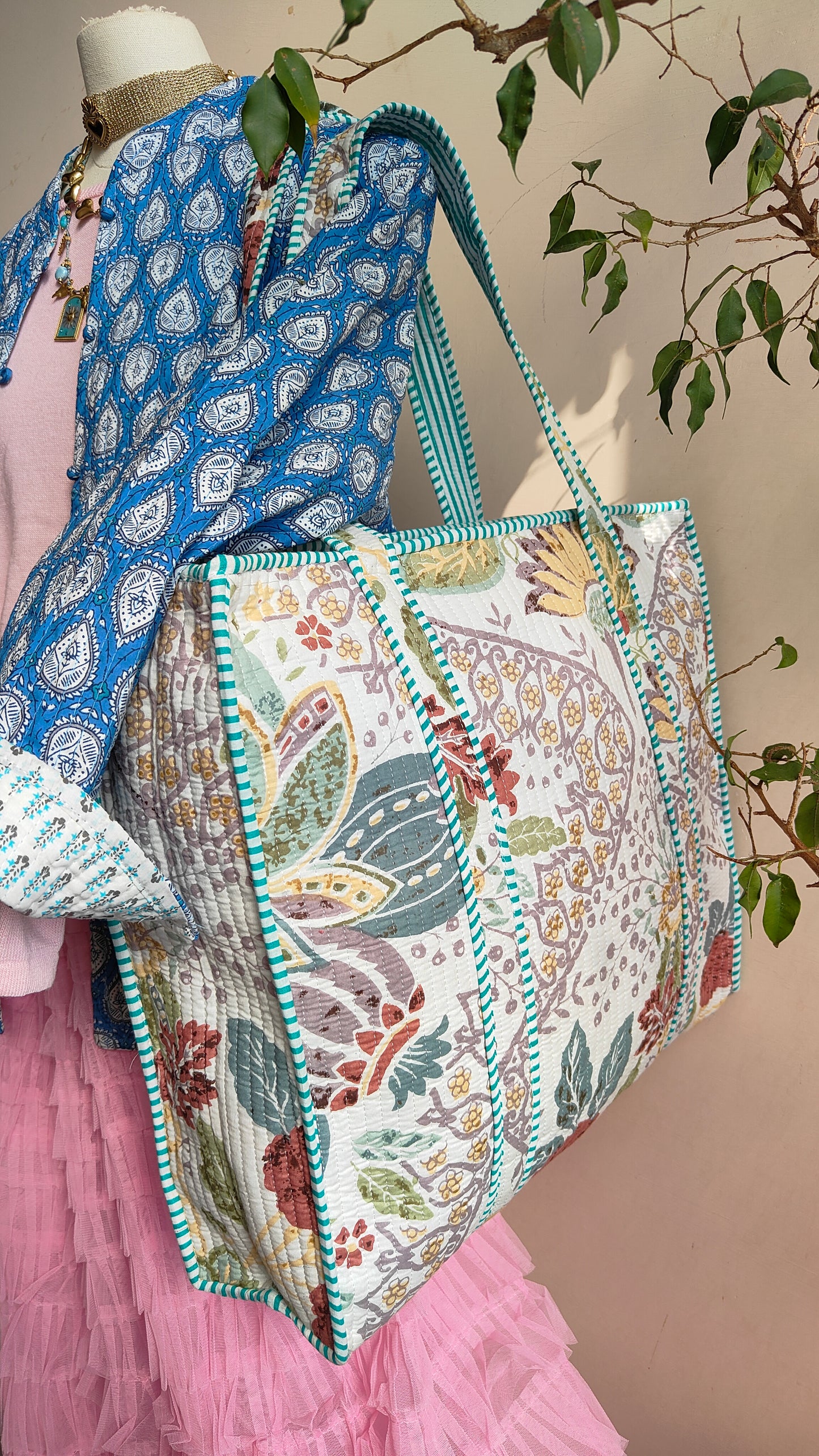 Borsa Trapuntata in Cotone – Maxi