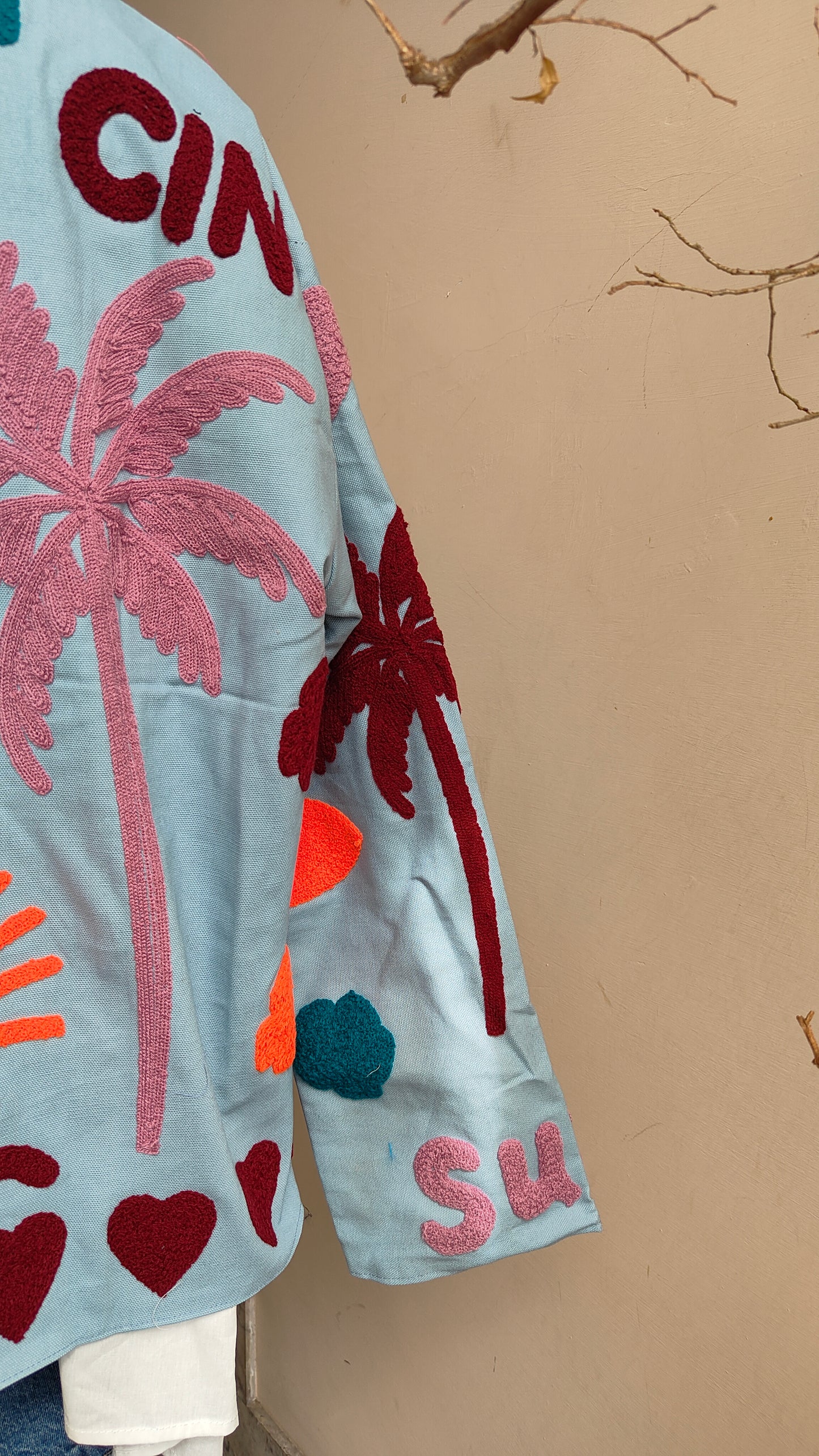 Giacca Boho Denim