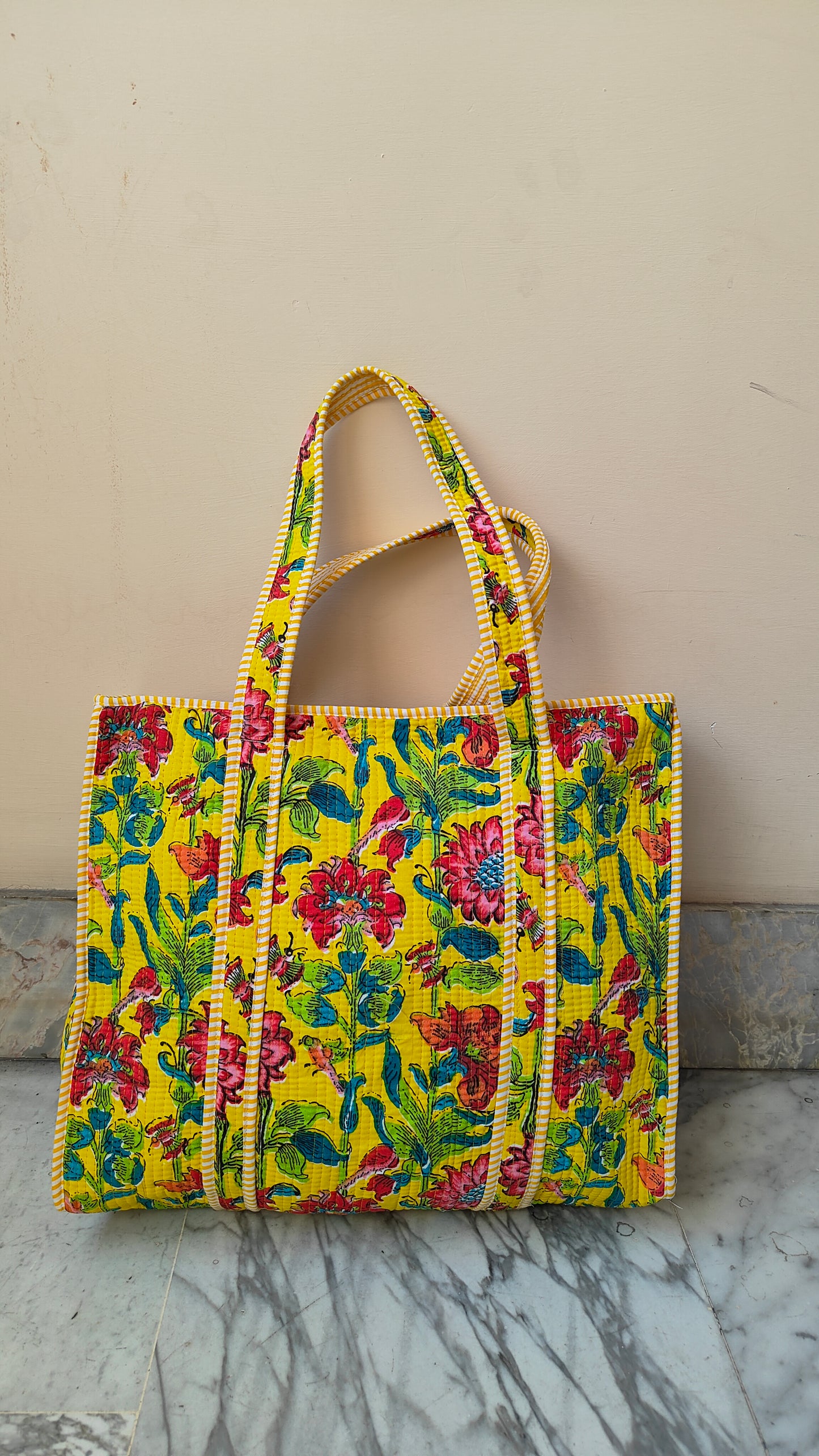 Borsa Trapuntata in Cotone – Maxi