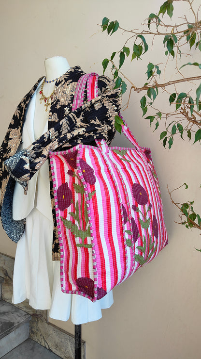 Borsa Trapuntata in Cotone – Maxi