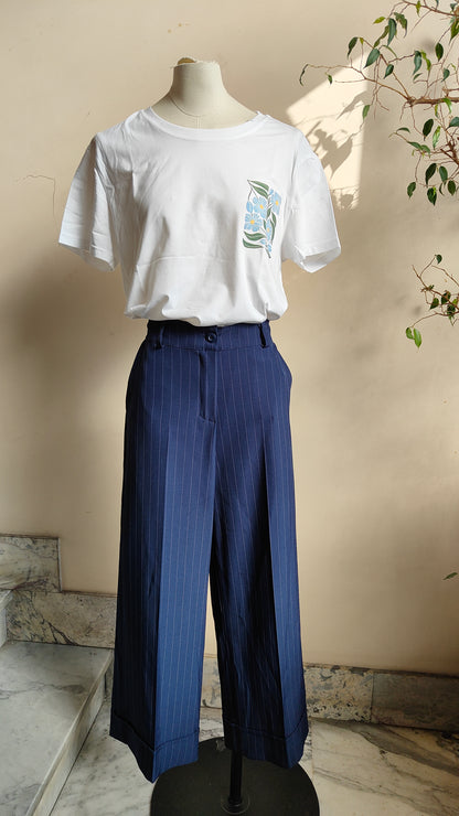 Completo gilet gessato