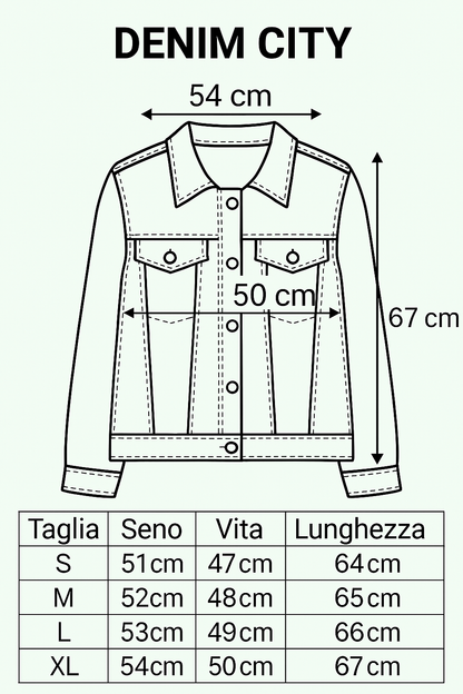 Giacca denim city
