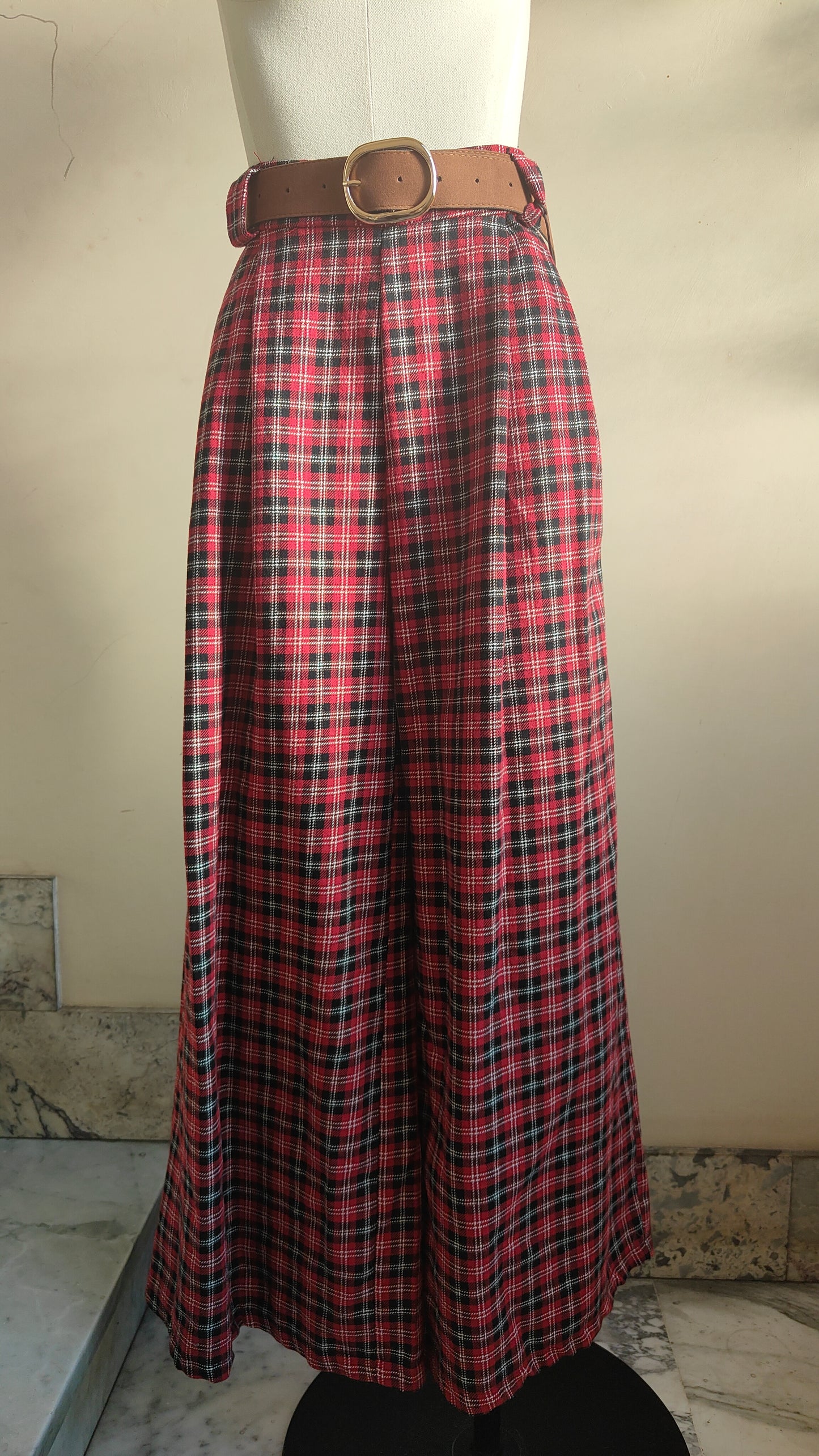 Pantaloni Tartan